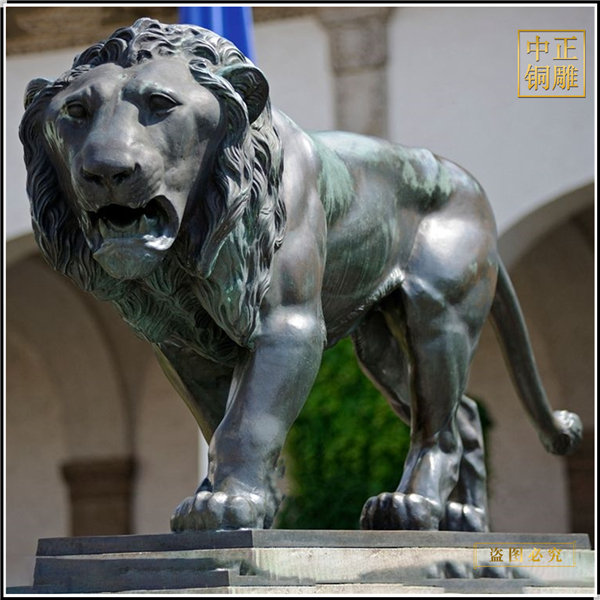 銅獅子雕塑受歡迎的原因(圖2) 1-24042G00U4A1.jpg